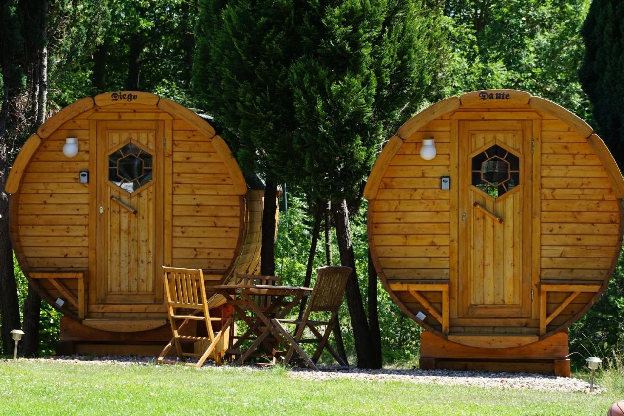 Barrel -Schlafen Im Fass Hotel Gorleben Bagian luar foto